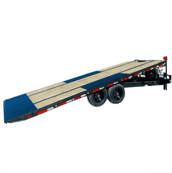 22ft Deckover Tilt 14K + 12k Winch