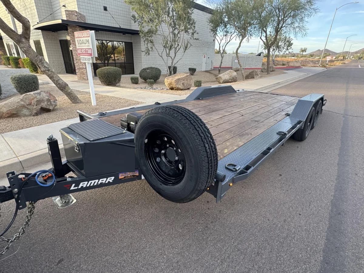 8.5x20ft Drive-Over-Fender Car Hauler Trailer