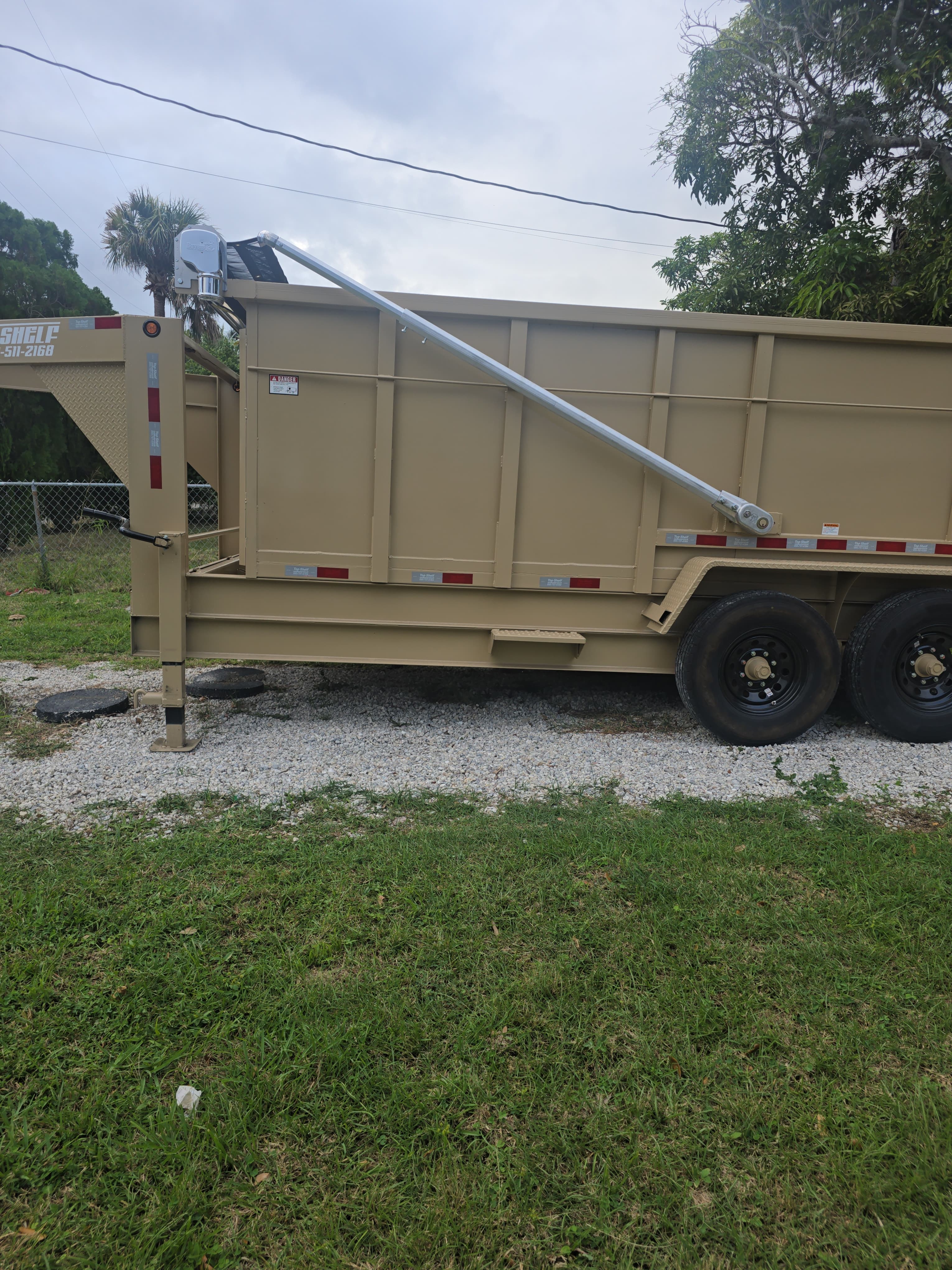 7' x 16' Dump Trailer