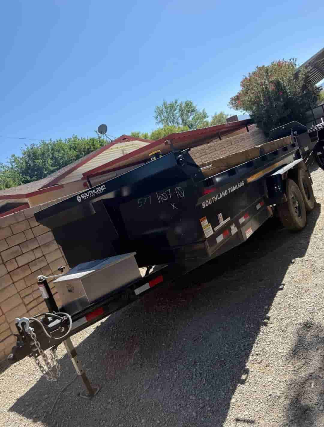7x14ft Dump Trailer