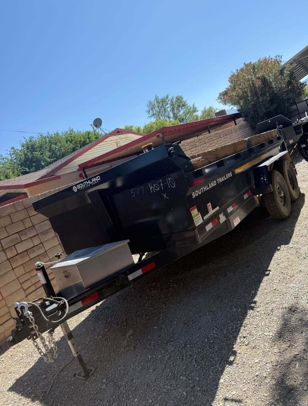 7x14ft Dump Trailer