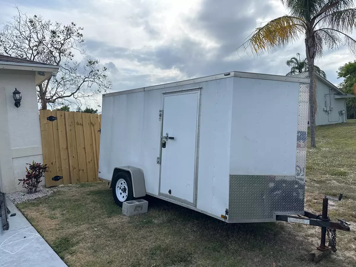 12ft Enclosed Trailer