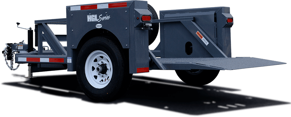 10ft Hydraulic Drop Trailer
