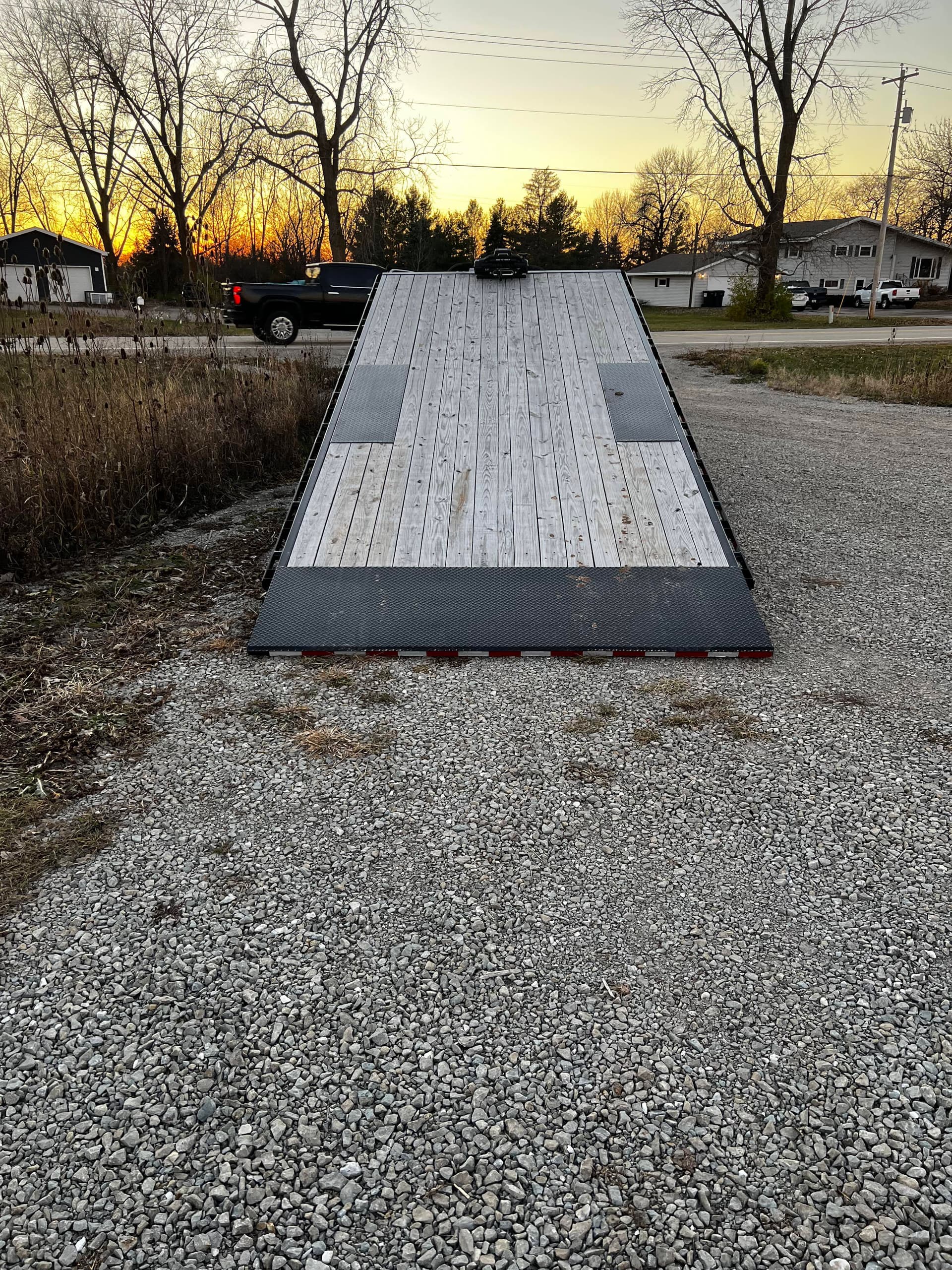 22ft Deckover Tilt Trailer