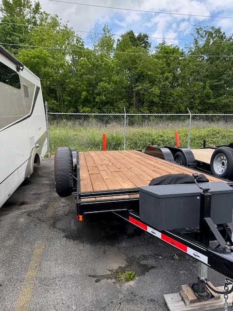 20ft Car Hauler Flatbed Trailer