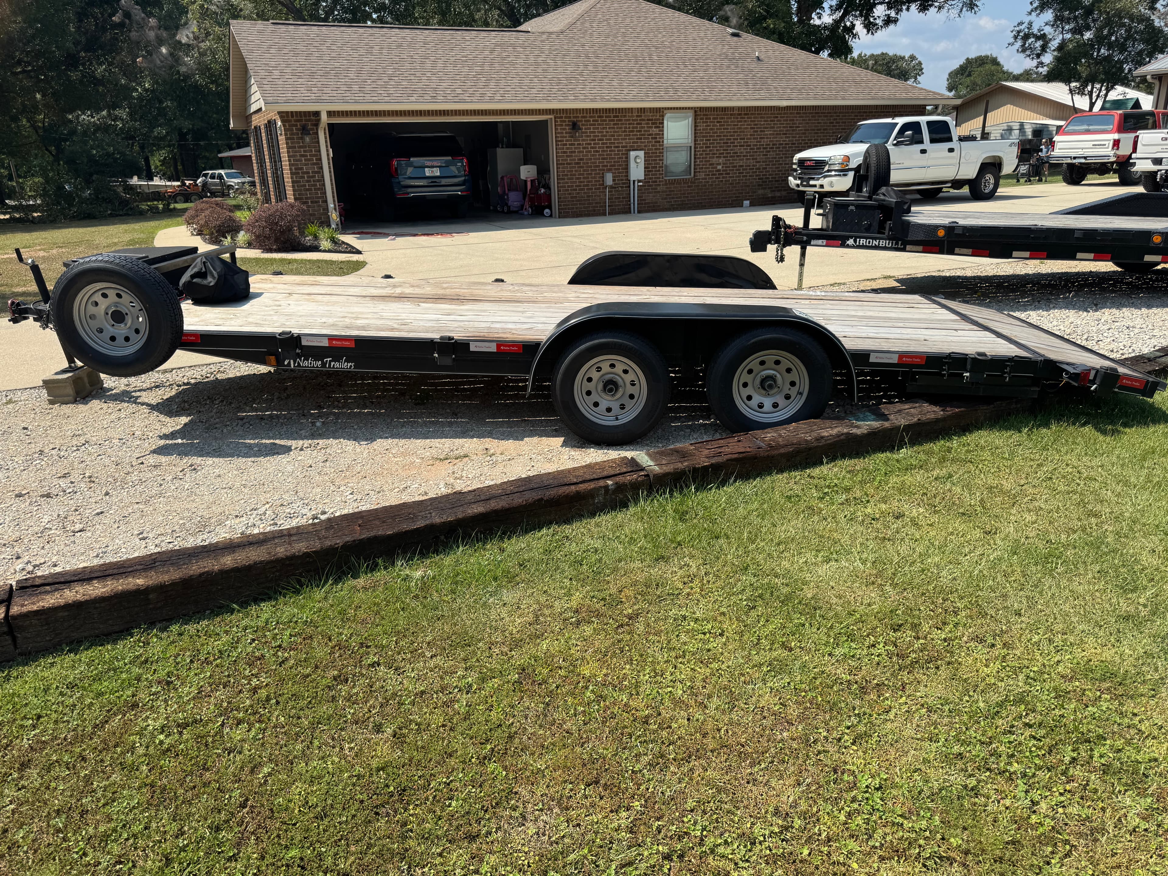 20ft Car Hauler Flatbed Trailer