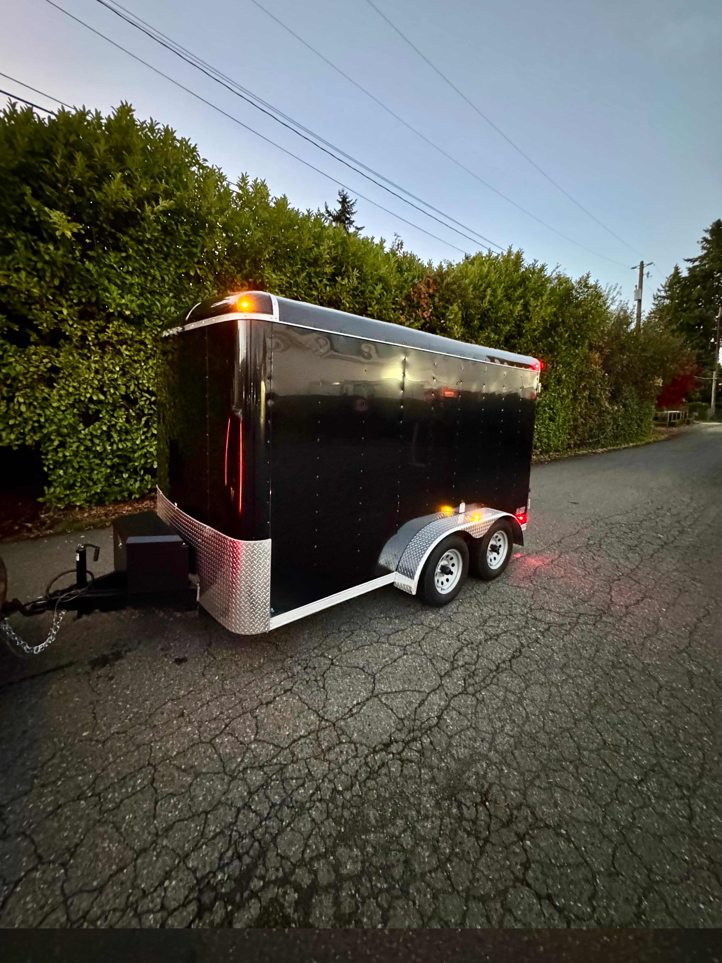 7×12 Enclosed Trailer