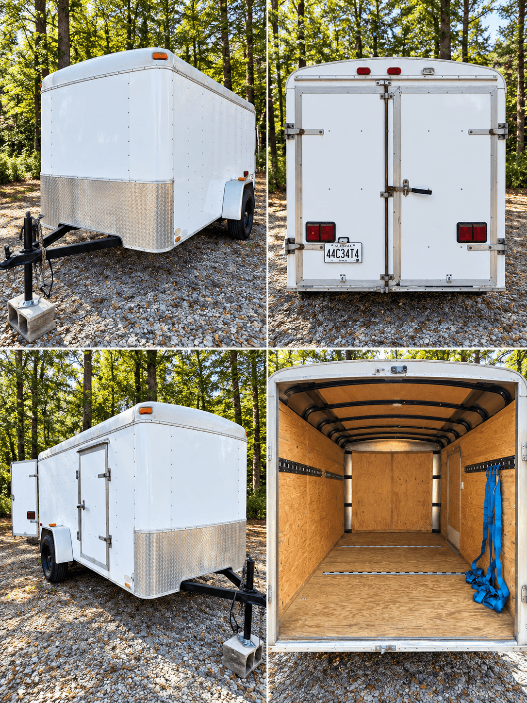 6x12 Enclosed Trailer