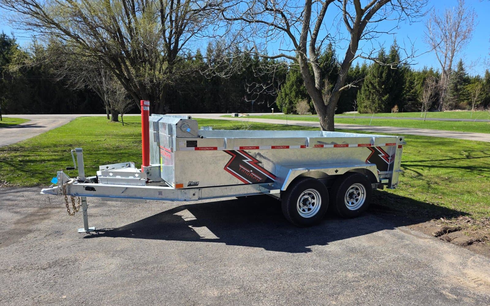 6' x 12' Dump Trailer