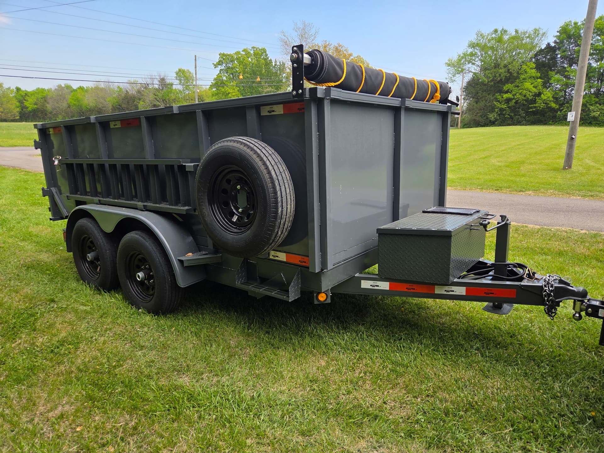 83" x 12' Dump Trailer