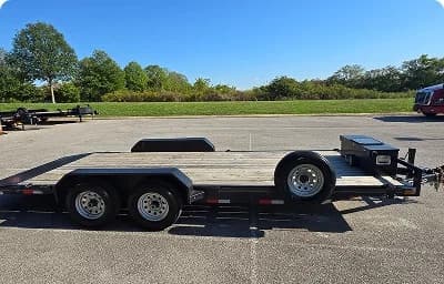 20ft Car Hauler Flatbed Trailer