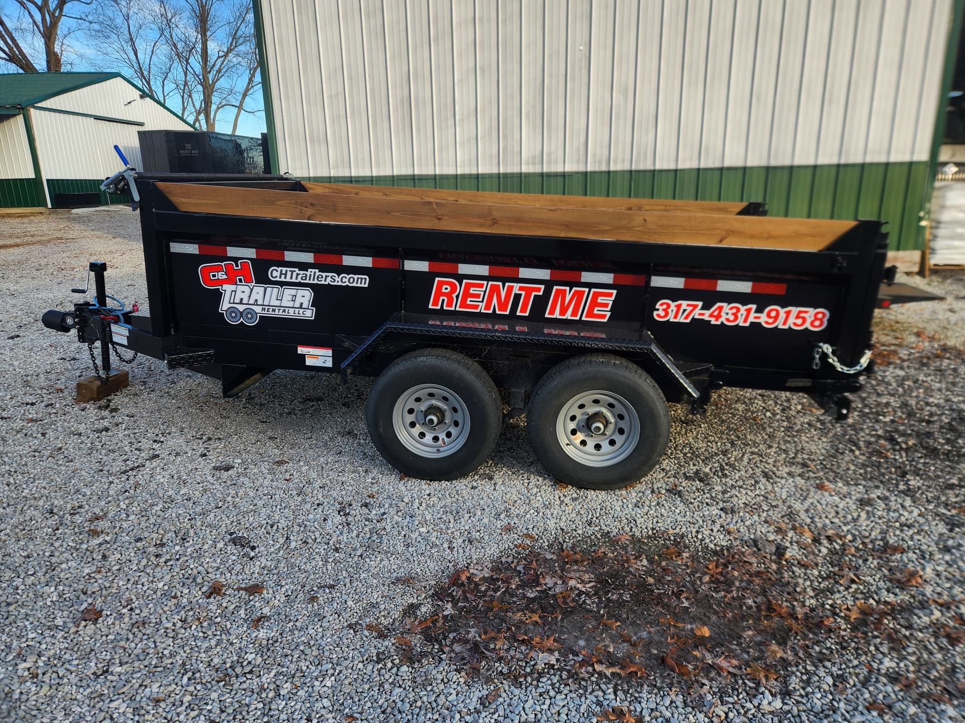 6' x 12' Dump Trailer
