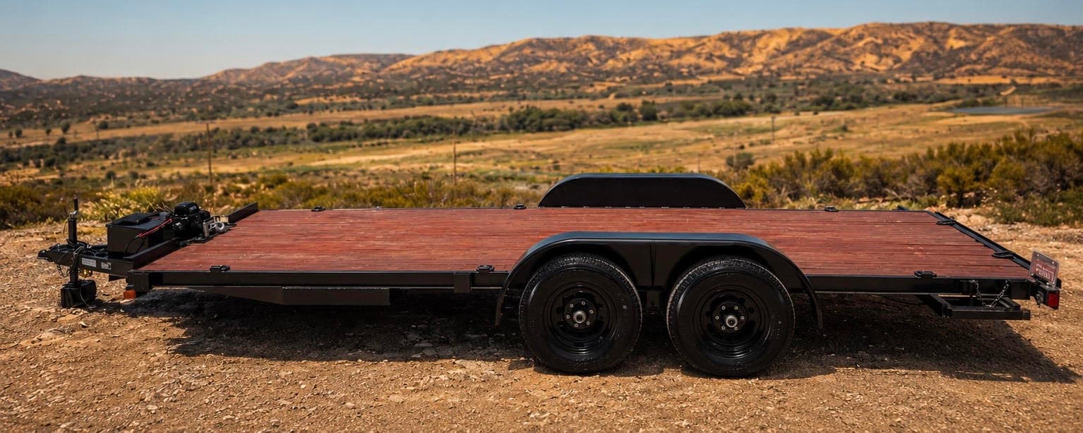 83" x 18' Car Hauler Trailer