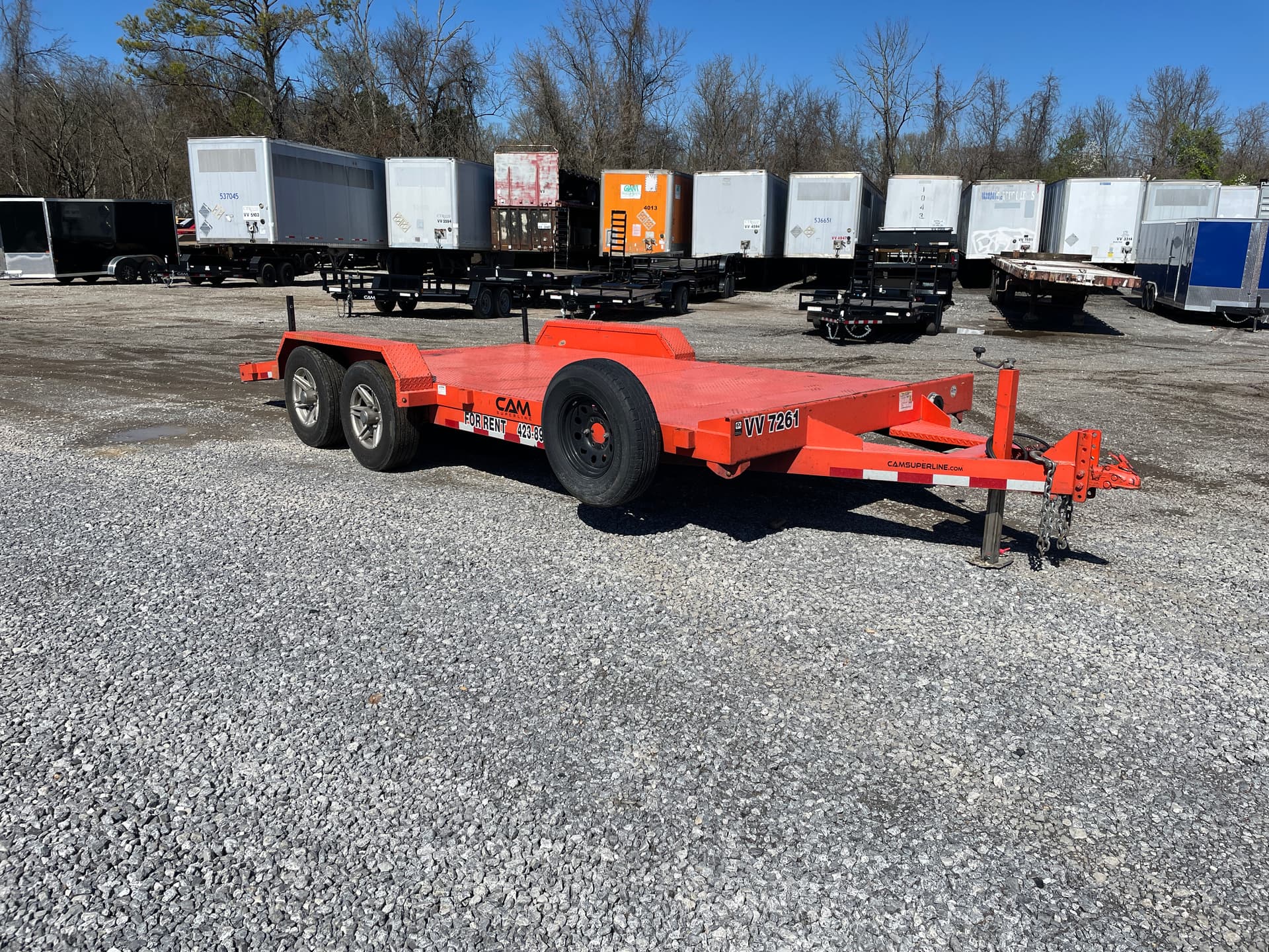 82" x 18' Car Hauler Trailer - Stock # VV-7261