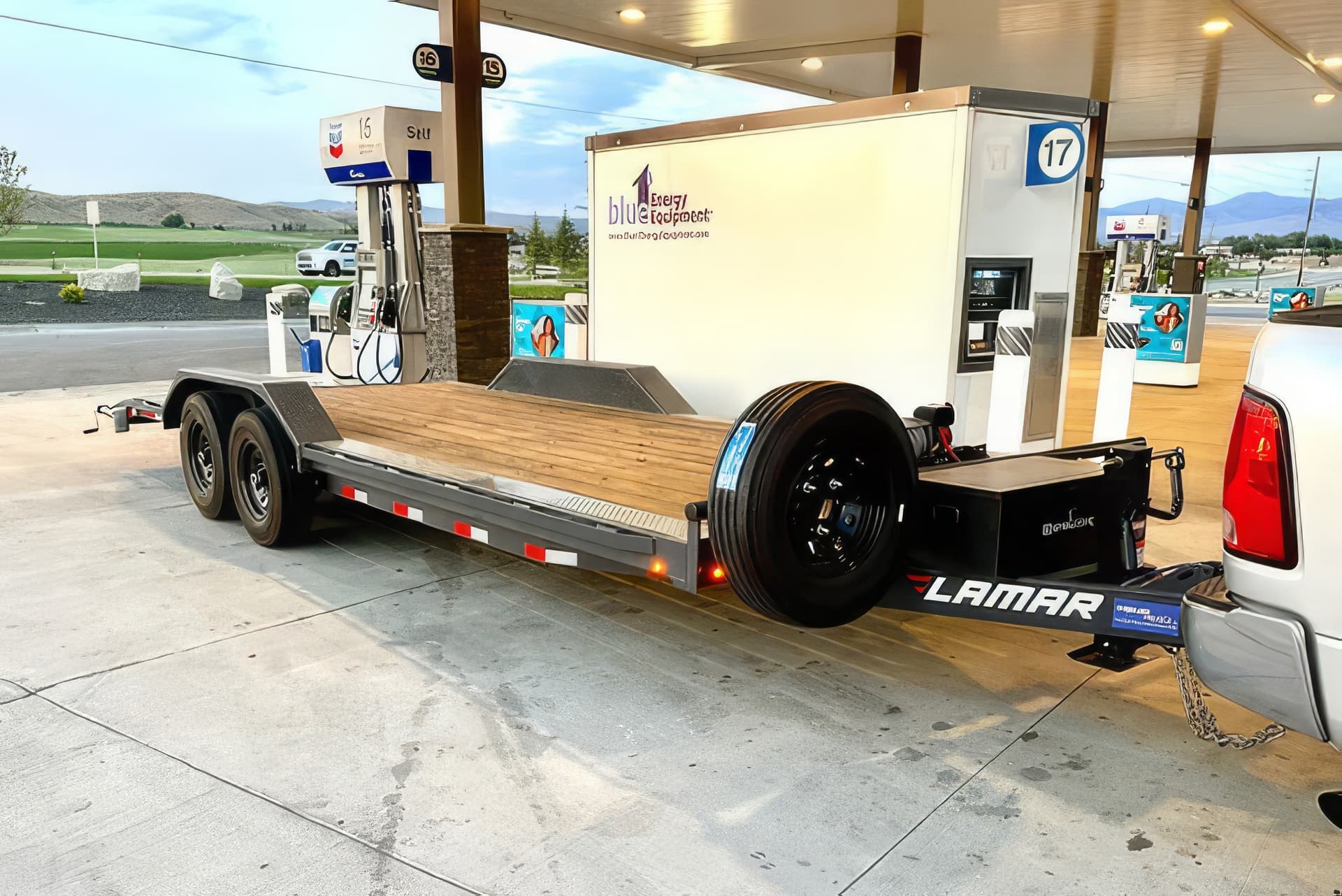 22ft Equipment Trailer