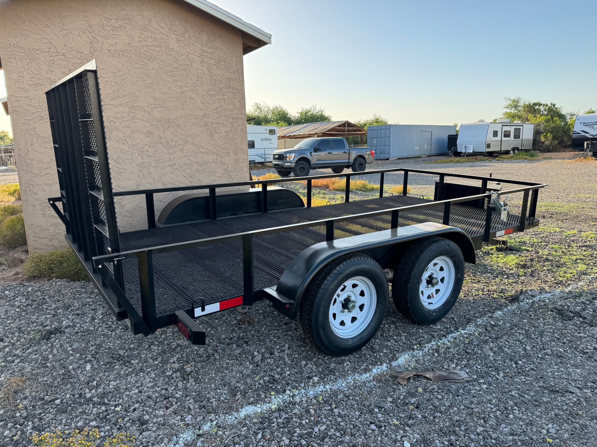 #19 74”x14’ Utility Trailer