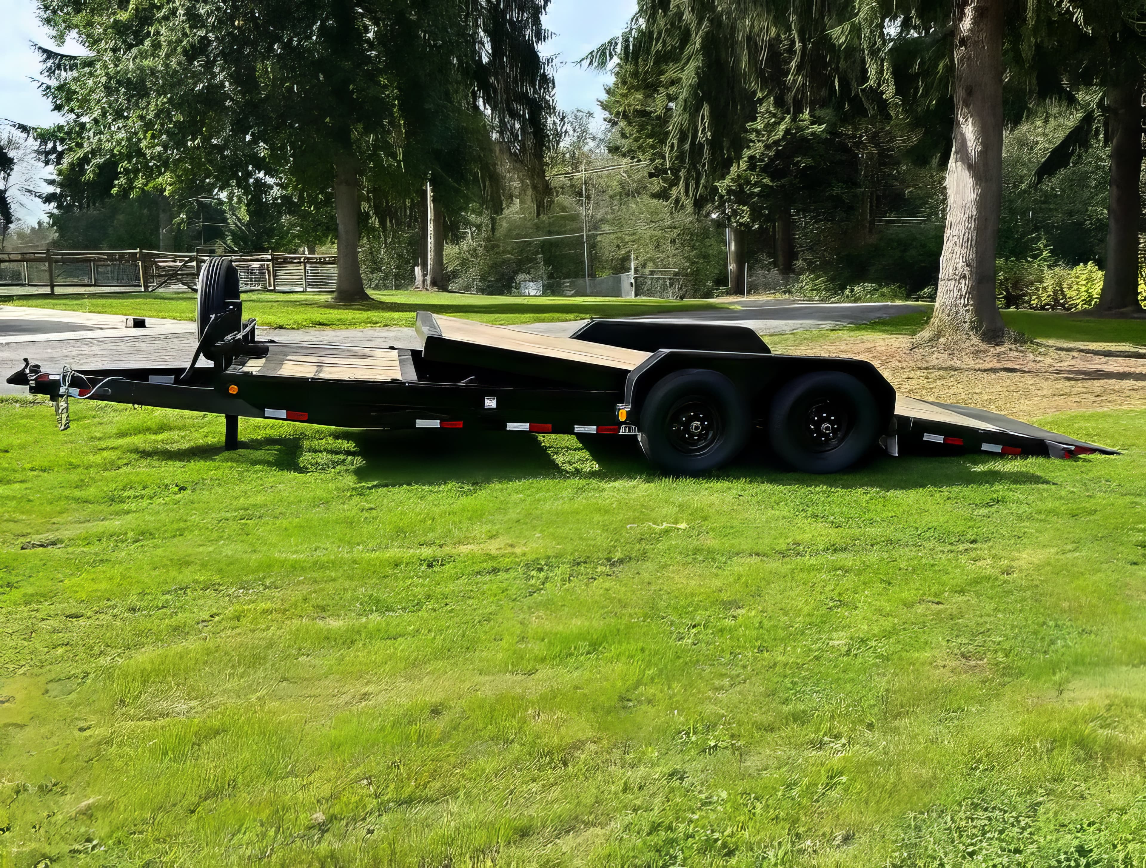 20' PJ 14k Split Tilt Flatbed