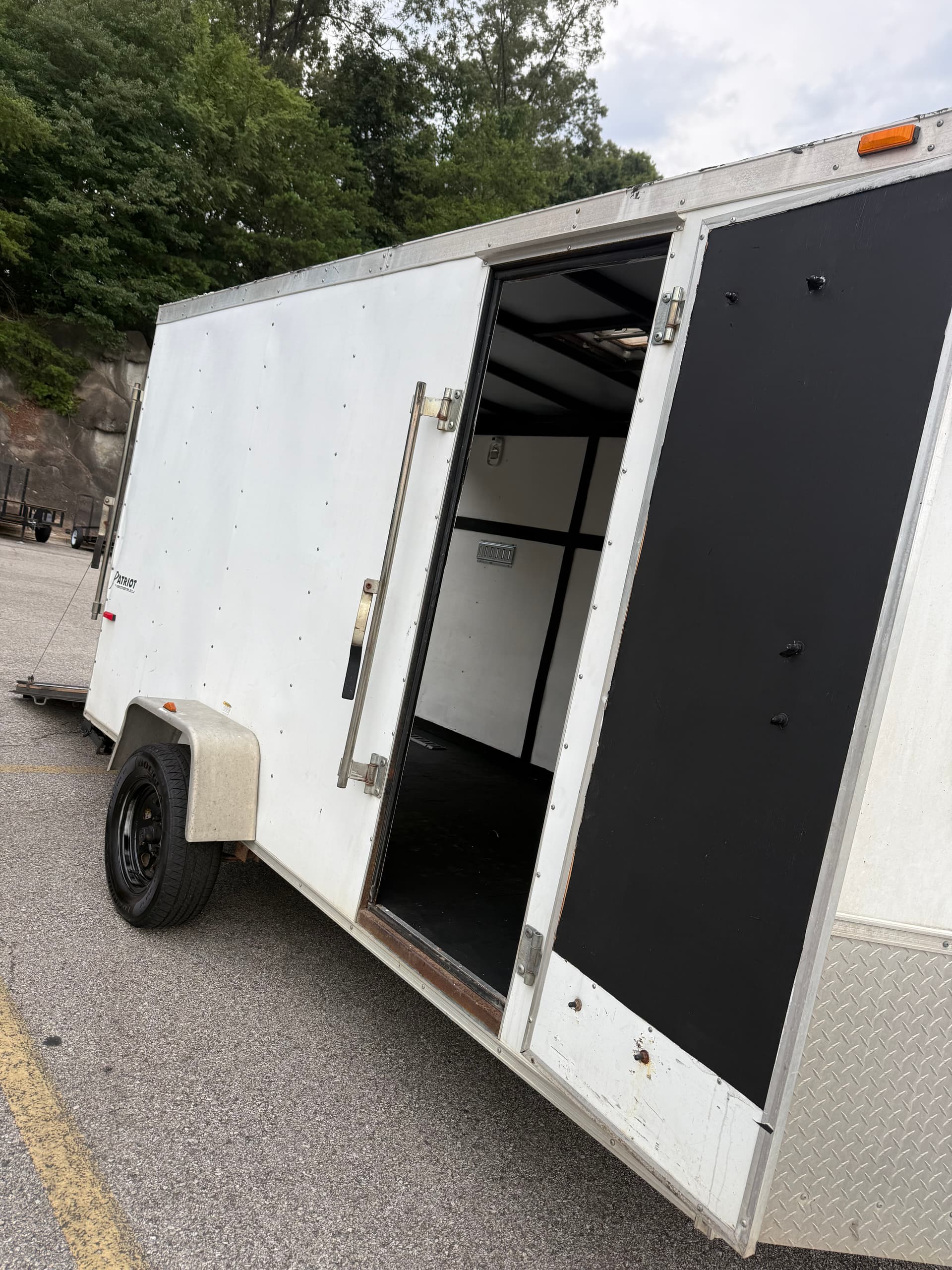 12' x 7' Diamond Enclosed Trailer