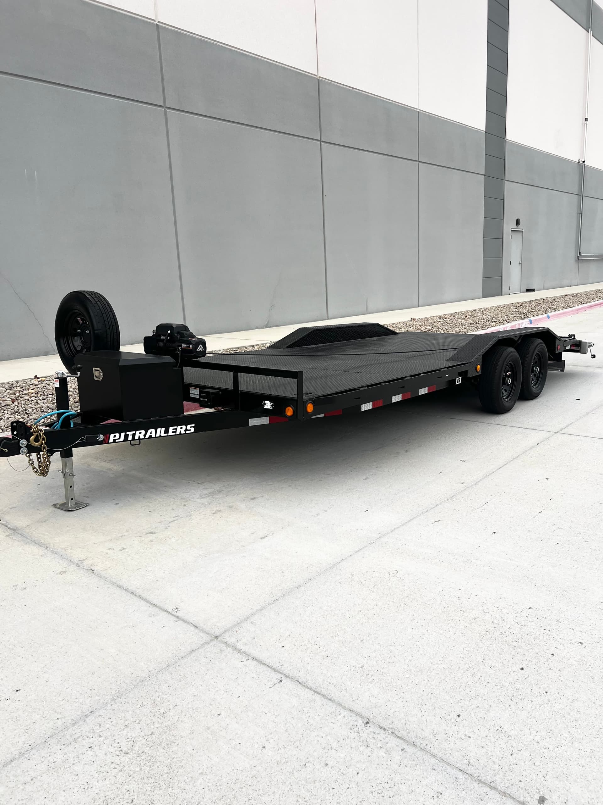 20ft Drive Over Flatbed (Winch)