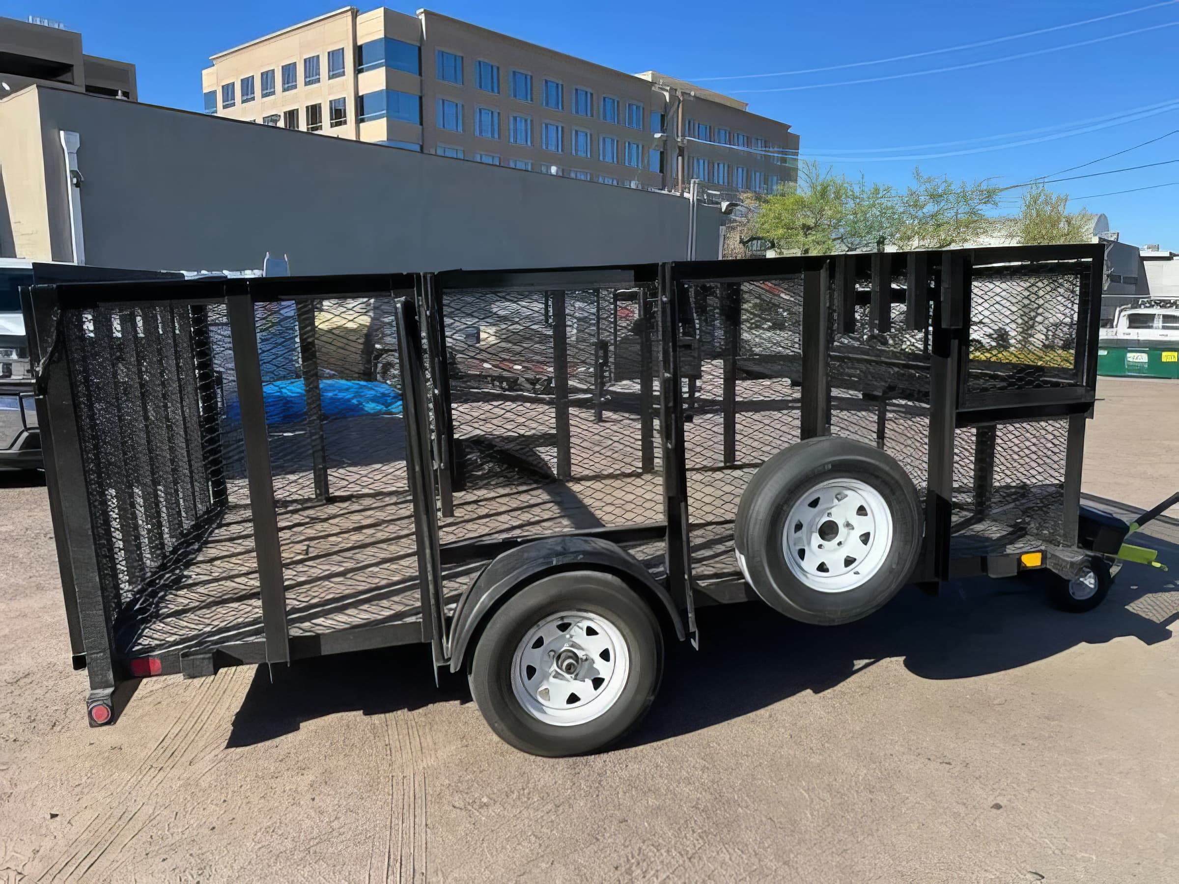 12ft x 77in Landscape Utility Trailer