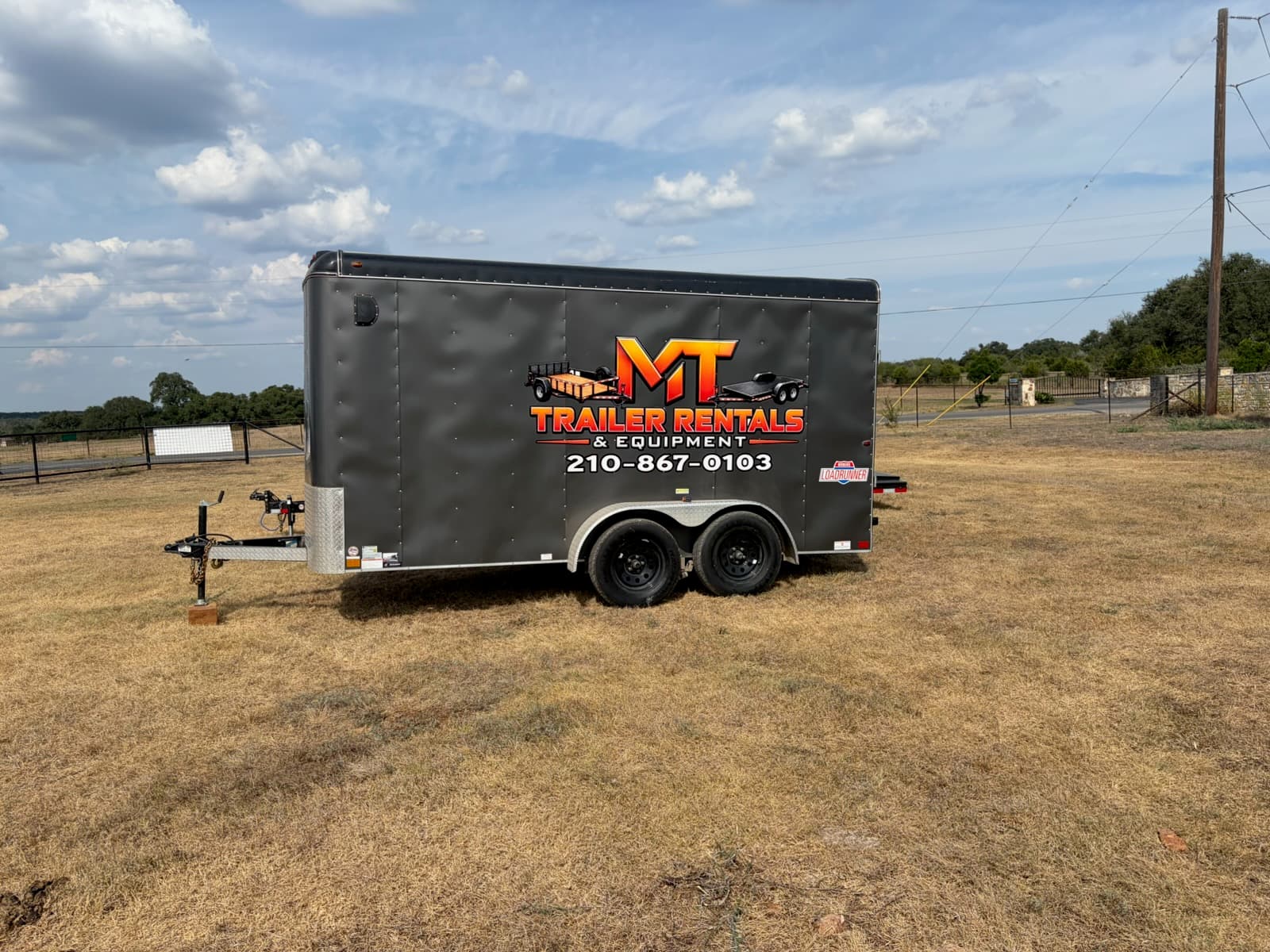 6x15 Enclosed Trailer