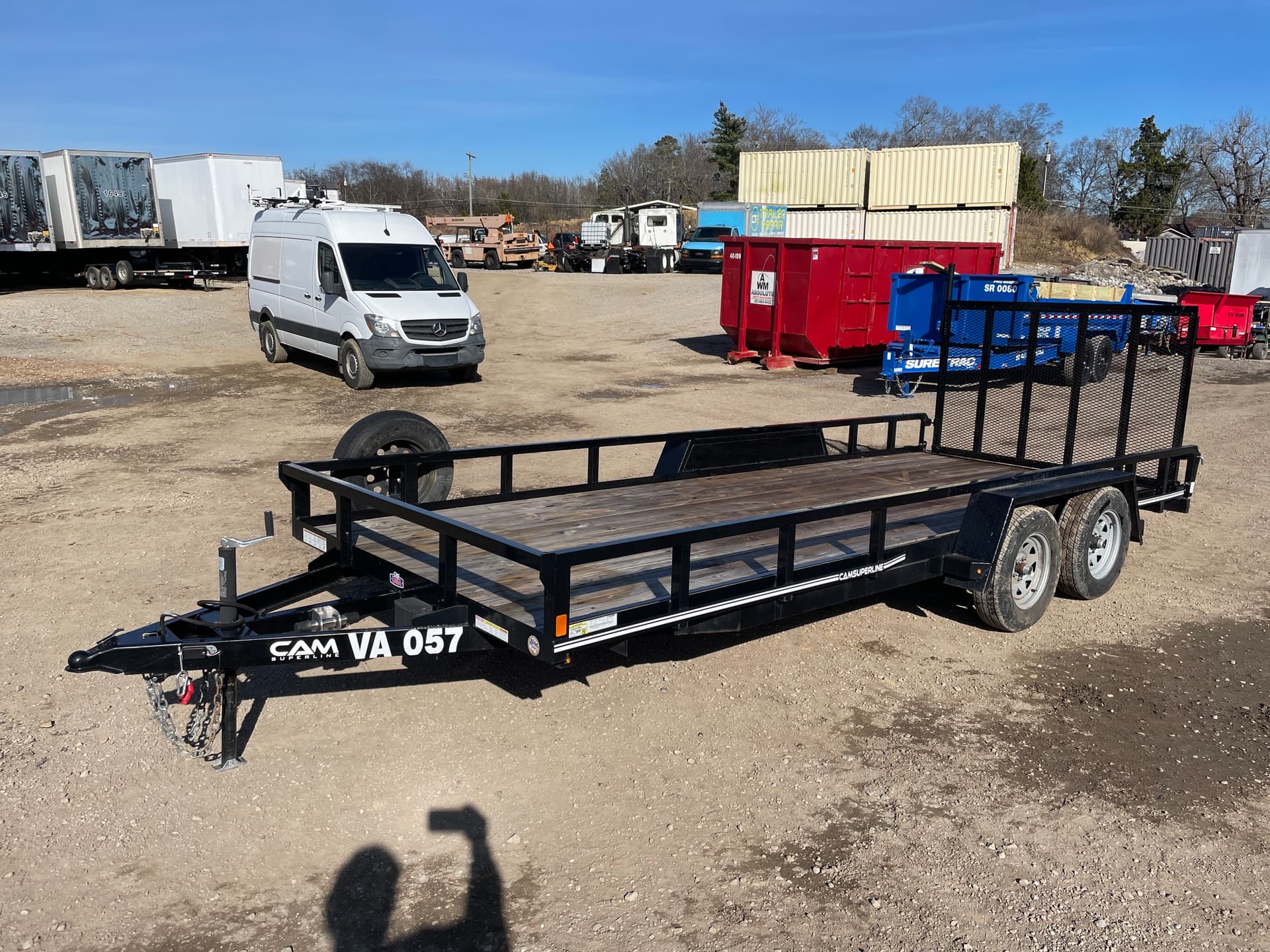82" x 18' Utility Trailer - Stock # VA-057