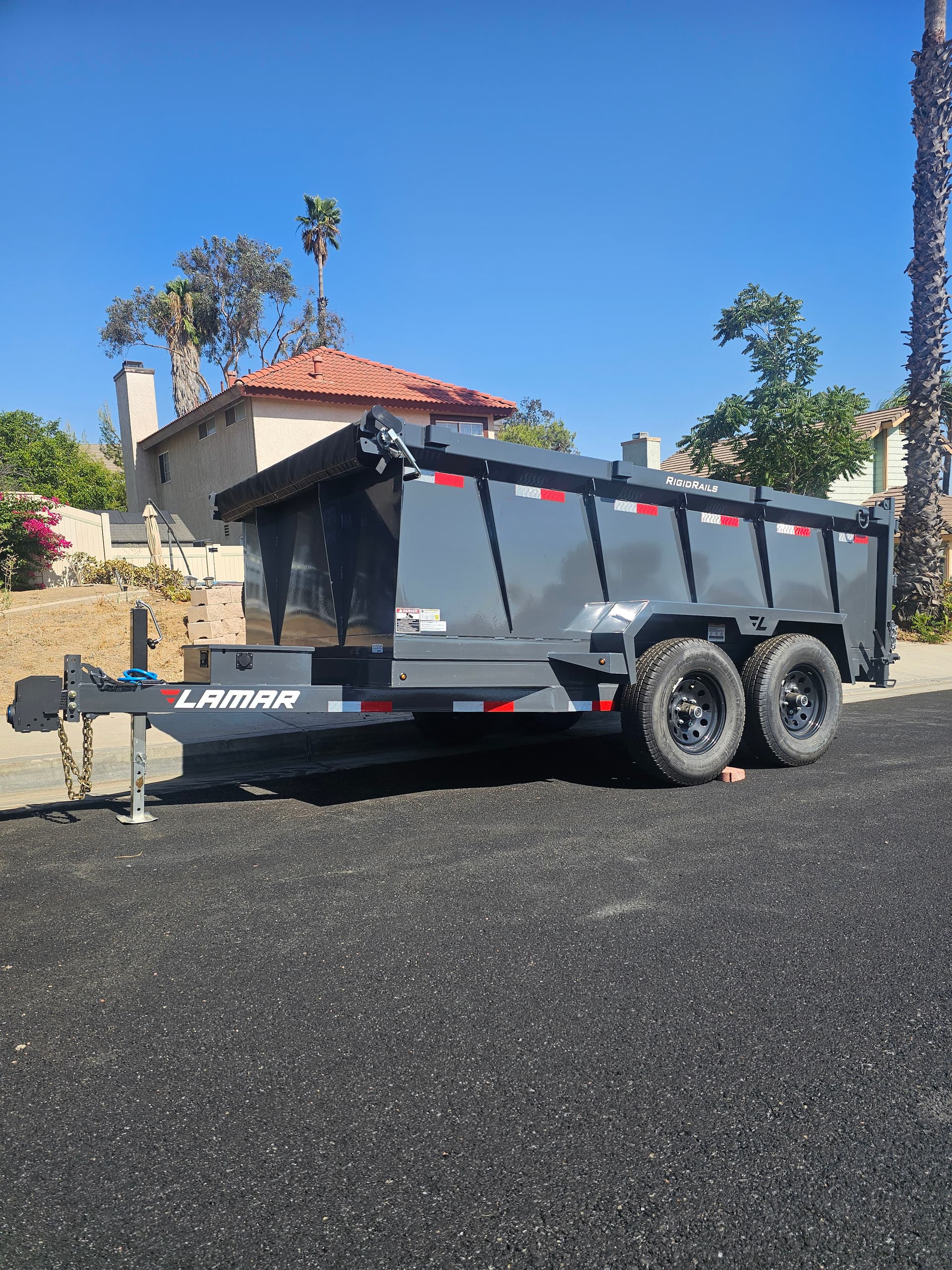 77" x 12' Dump Trailer