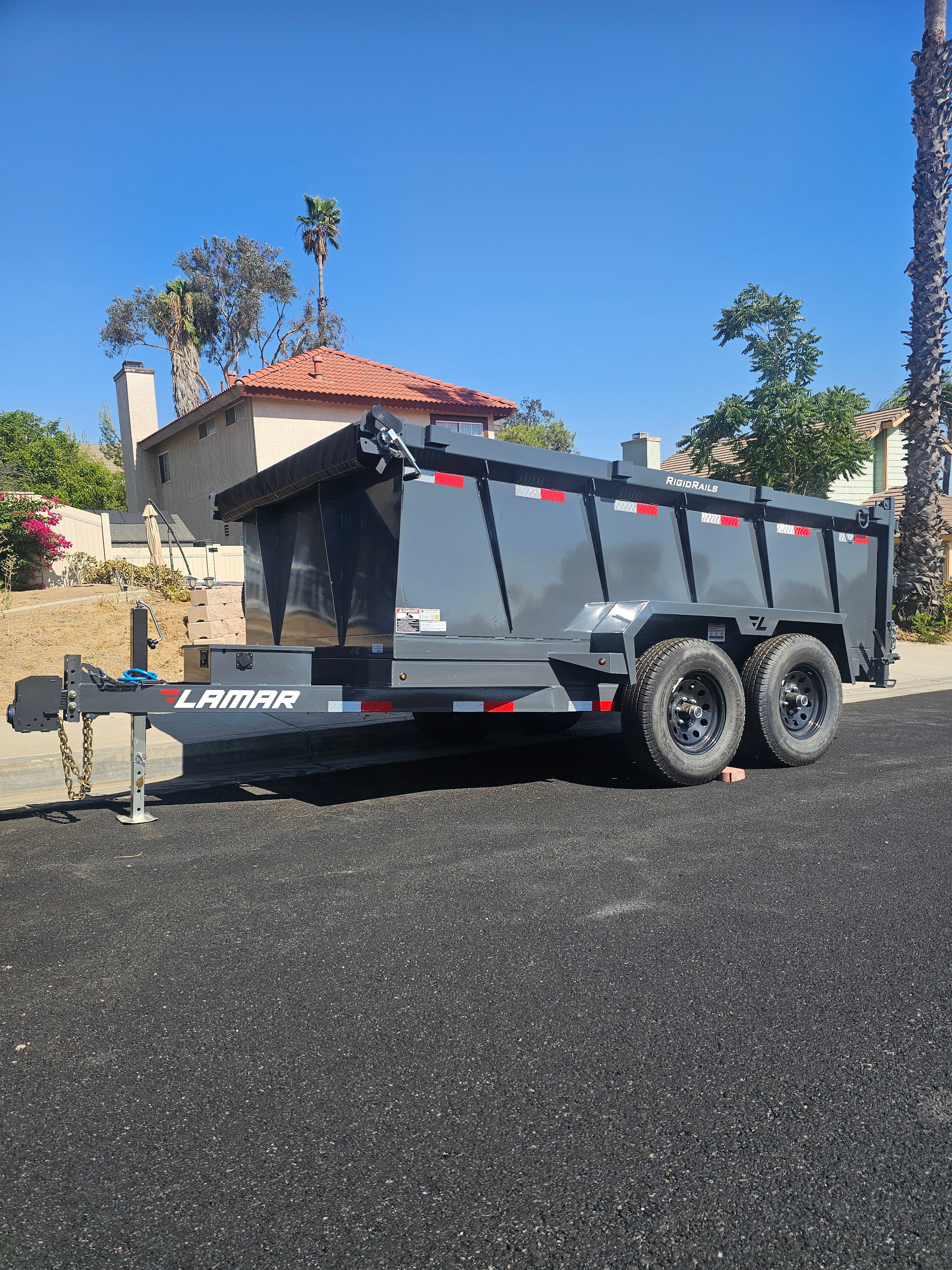 78" x 12' Dump Trailer