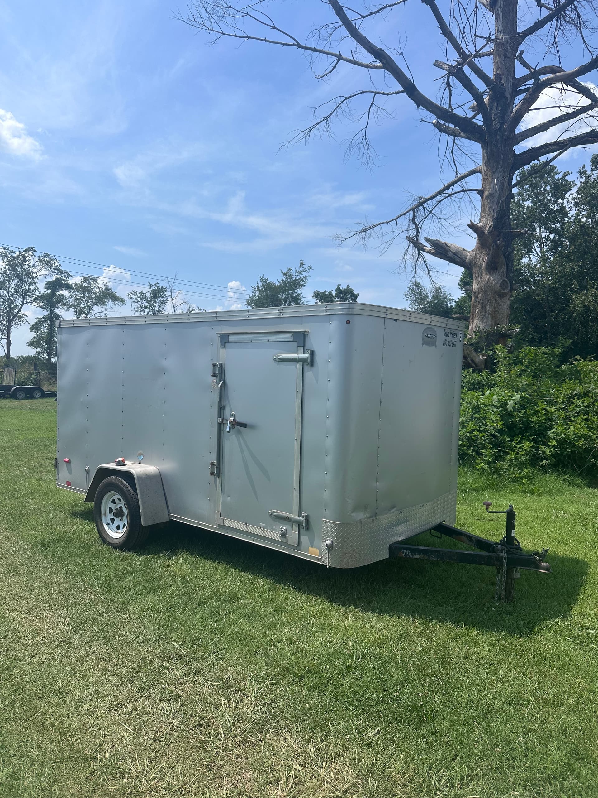 6 x 12 Enclosed Trailer