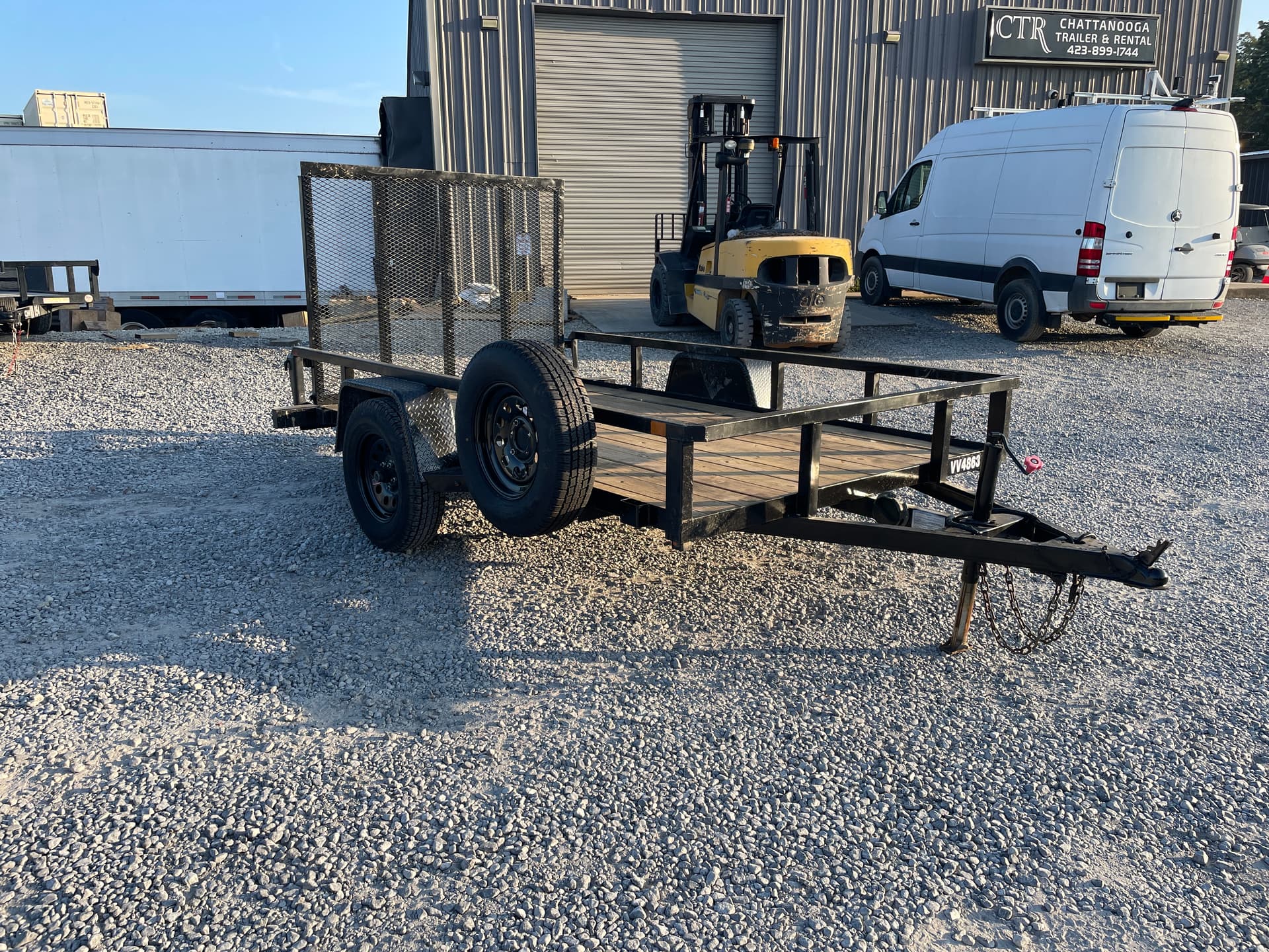 72" x 10' Utility Trailer - Stock # VV-4863