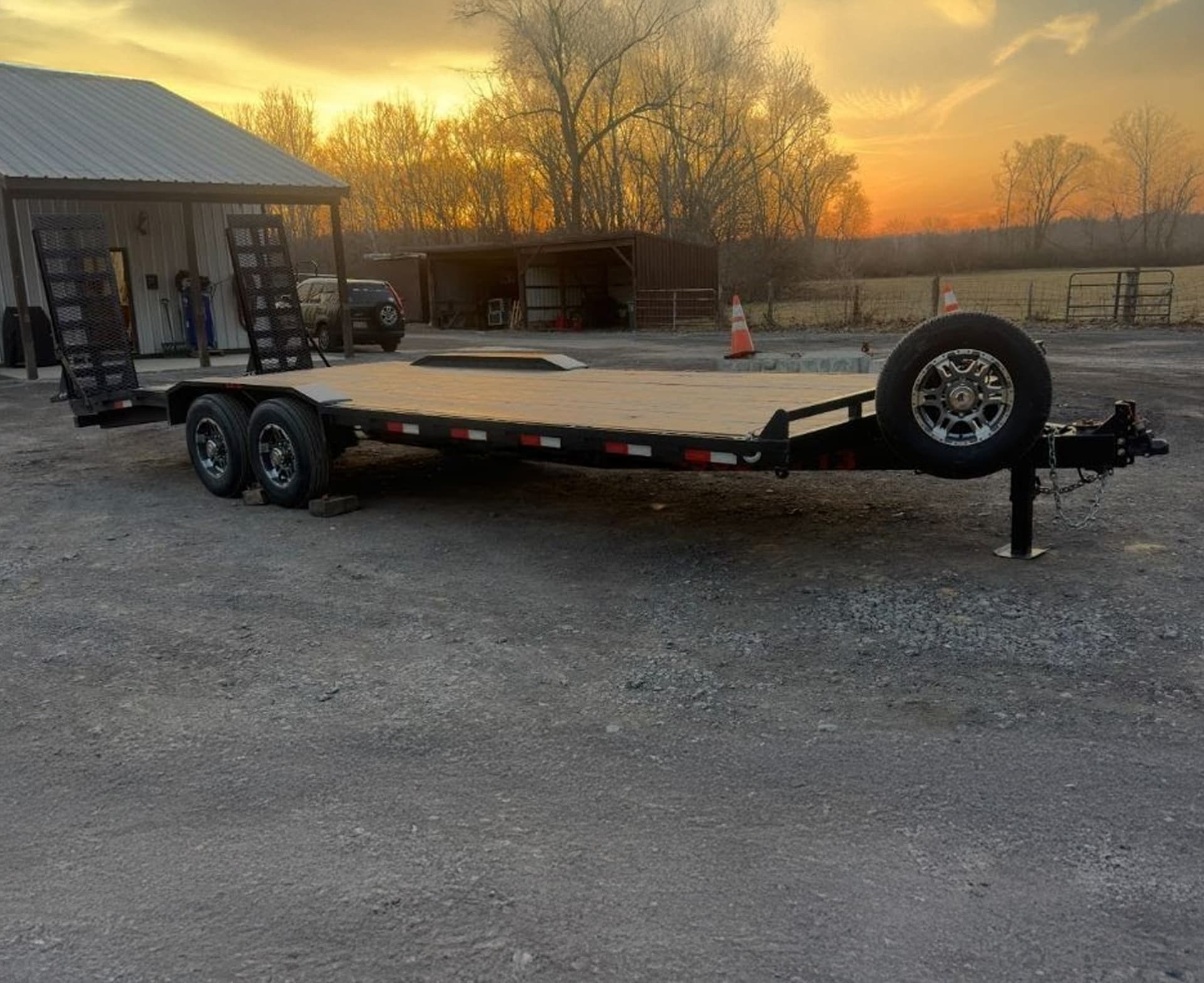 24ft Equipment trailer