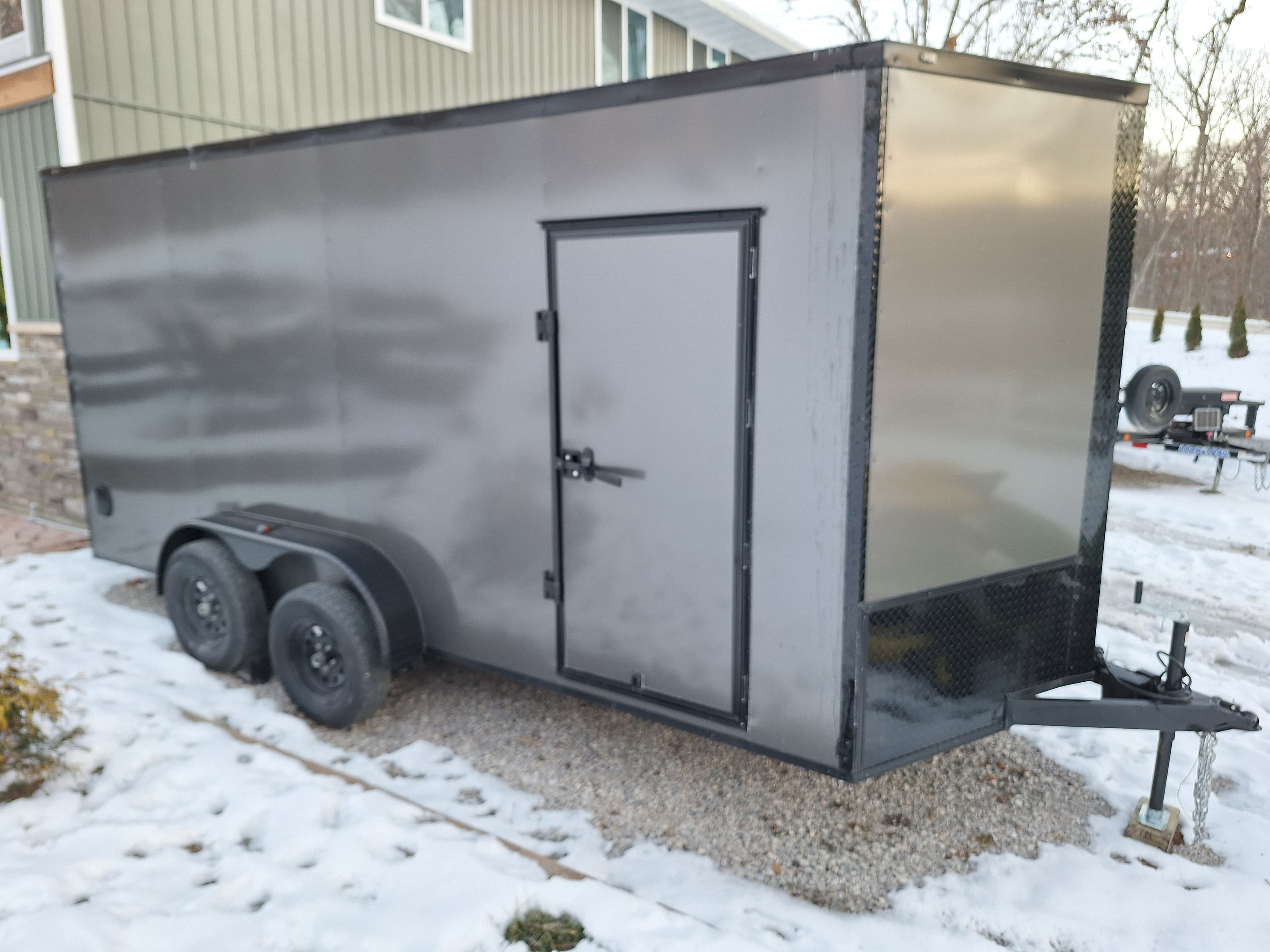 2025 Steel Pines 7' x 7' x 16' Enclosed Cargo Trailer