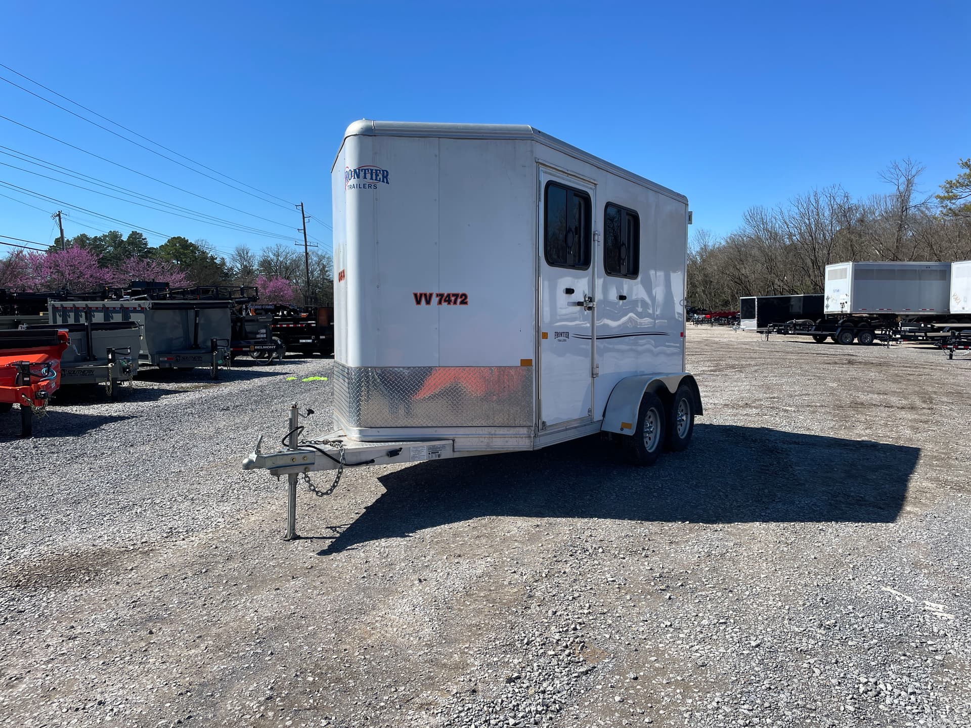 2 Horse Slant Load Trailer - Stock # VV-7472
