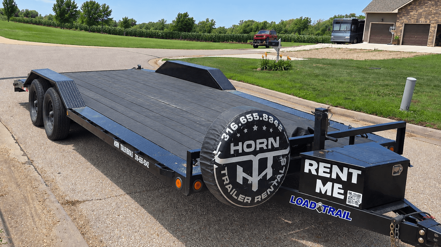 102" x 20' Car Hauler Trailer #1