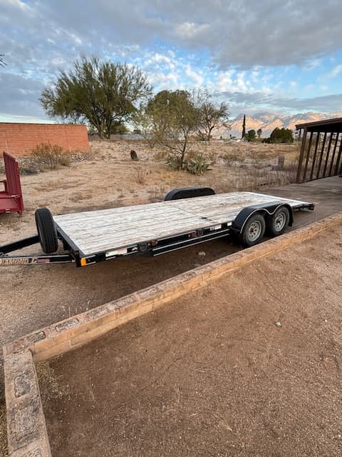 20ft Car Hauler Flatbed Trailer