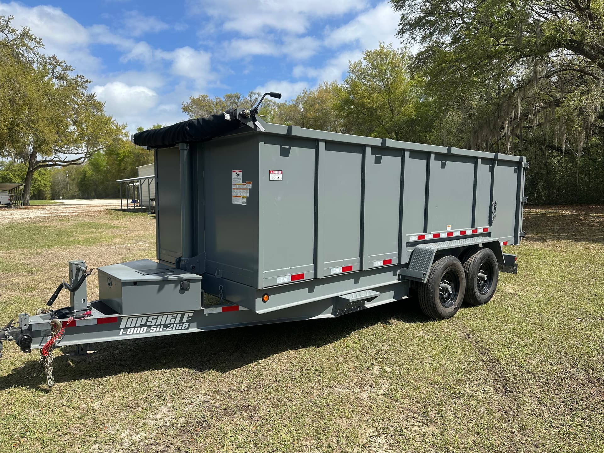7' x 16' Dump Trailer