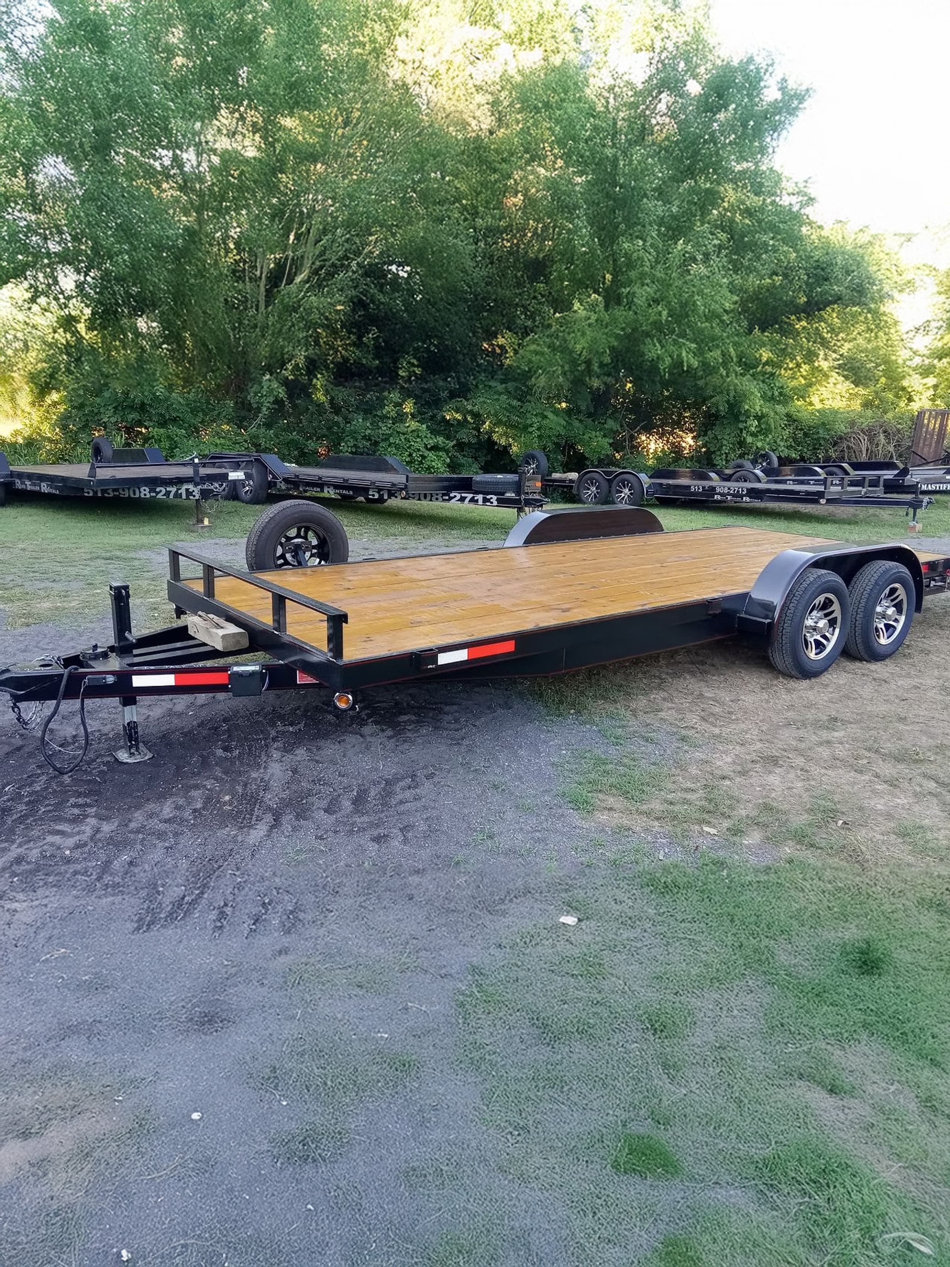 20ft Wood Floor Car Hauler