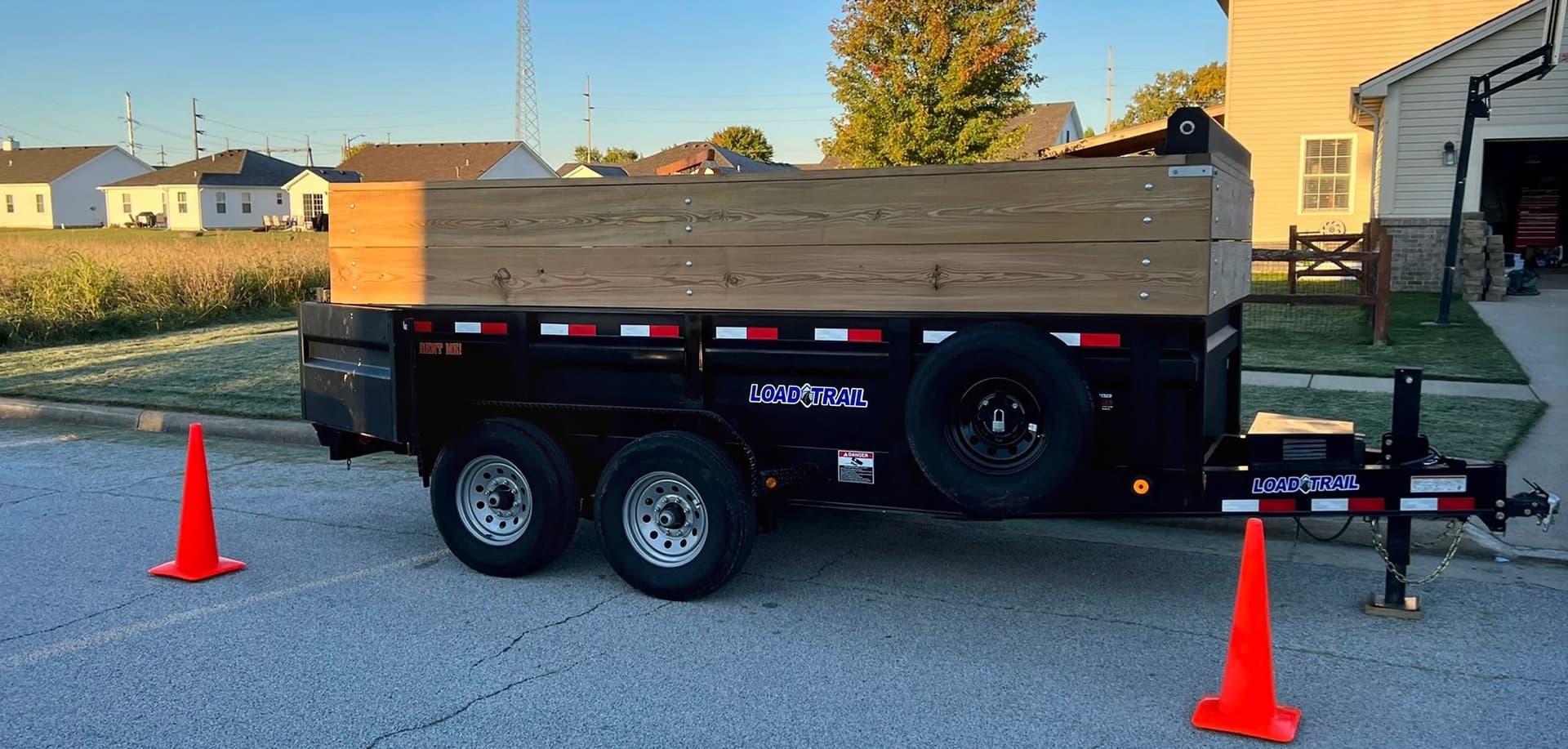 7' x 14' Dump Trailer