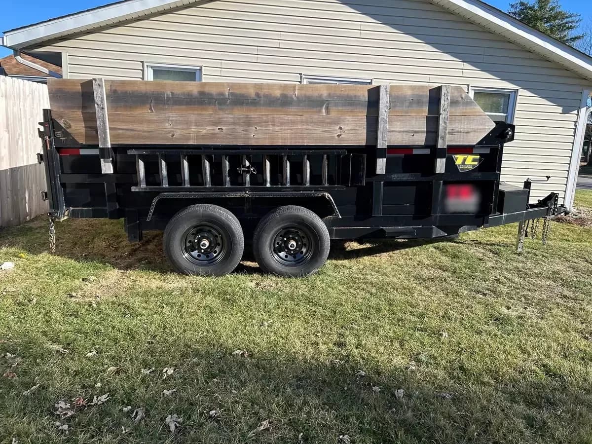 7' x 14' Dump Trailer