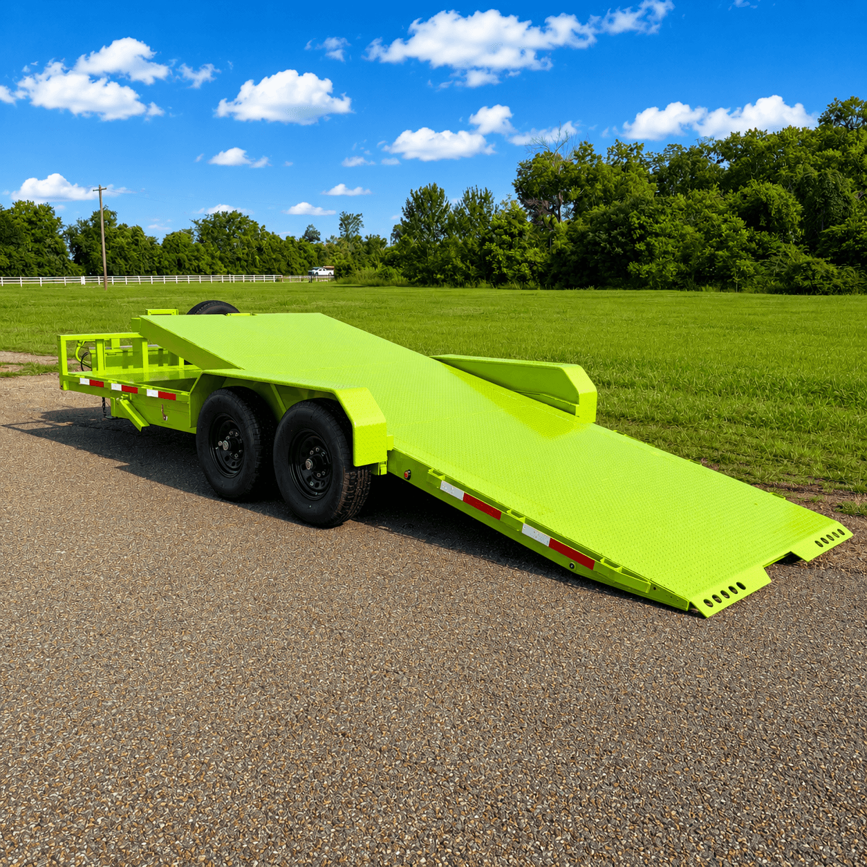21' Tilt Deck Equipment Trailer