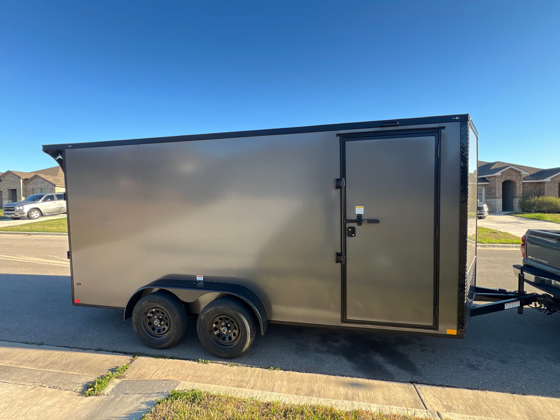 7x16 Enclosed Trailer