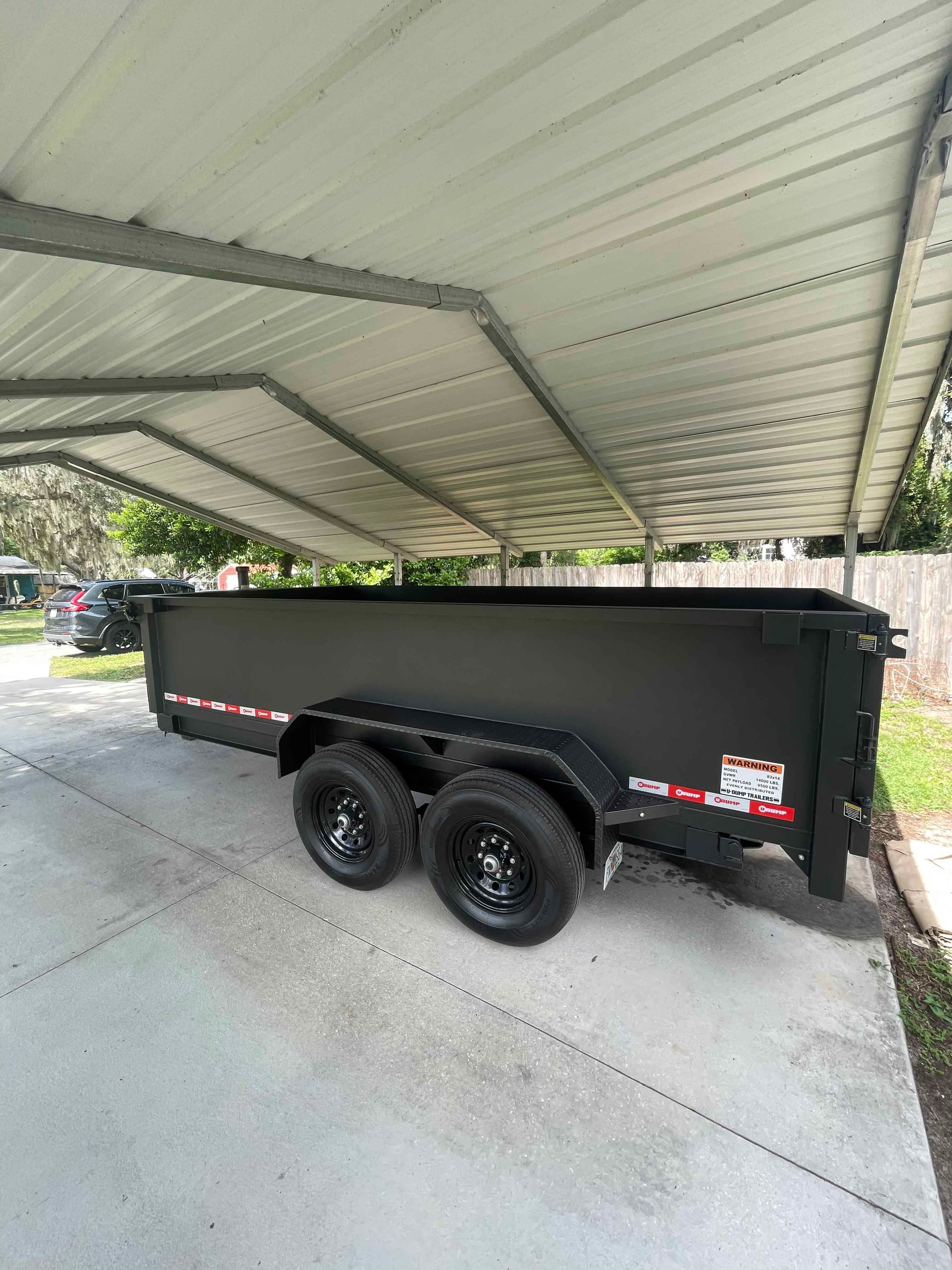 7' x 14' Dump Trailer