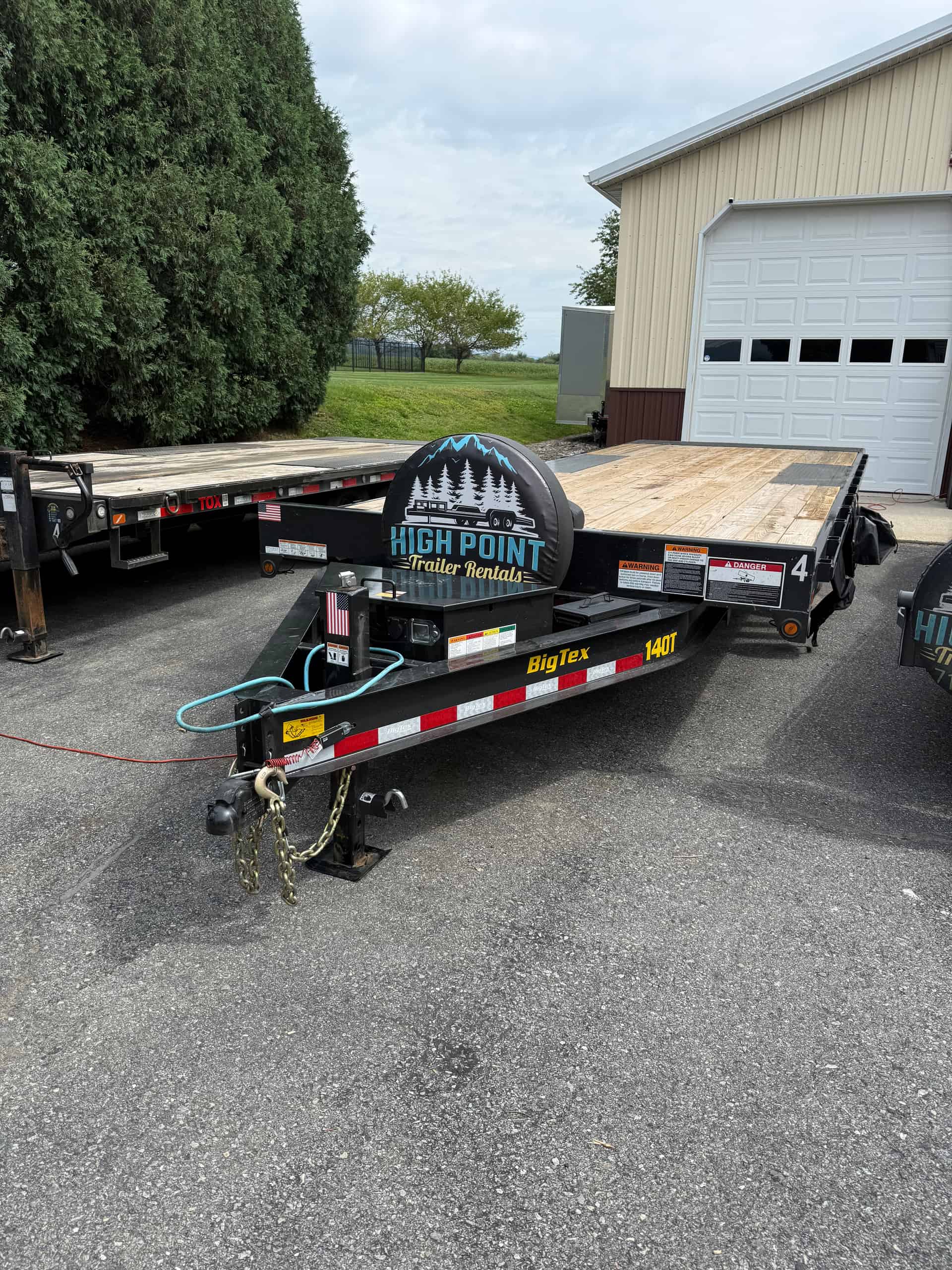 8.5'x 24' 14k Deck Over Tilt Trailer (#4)