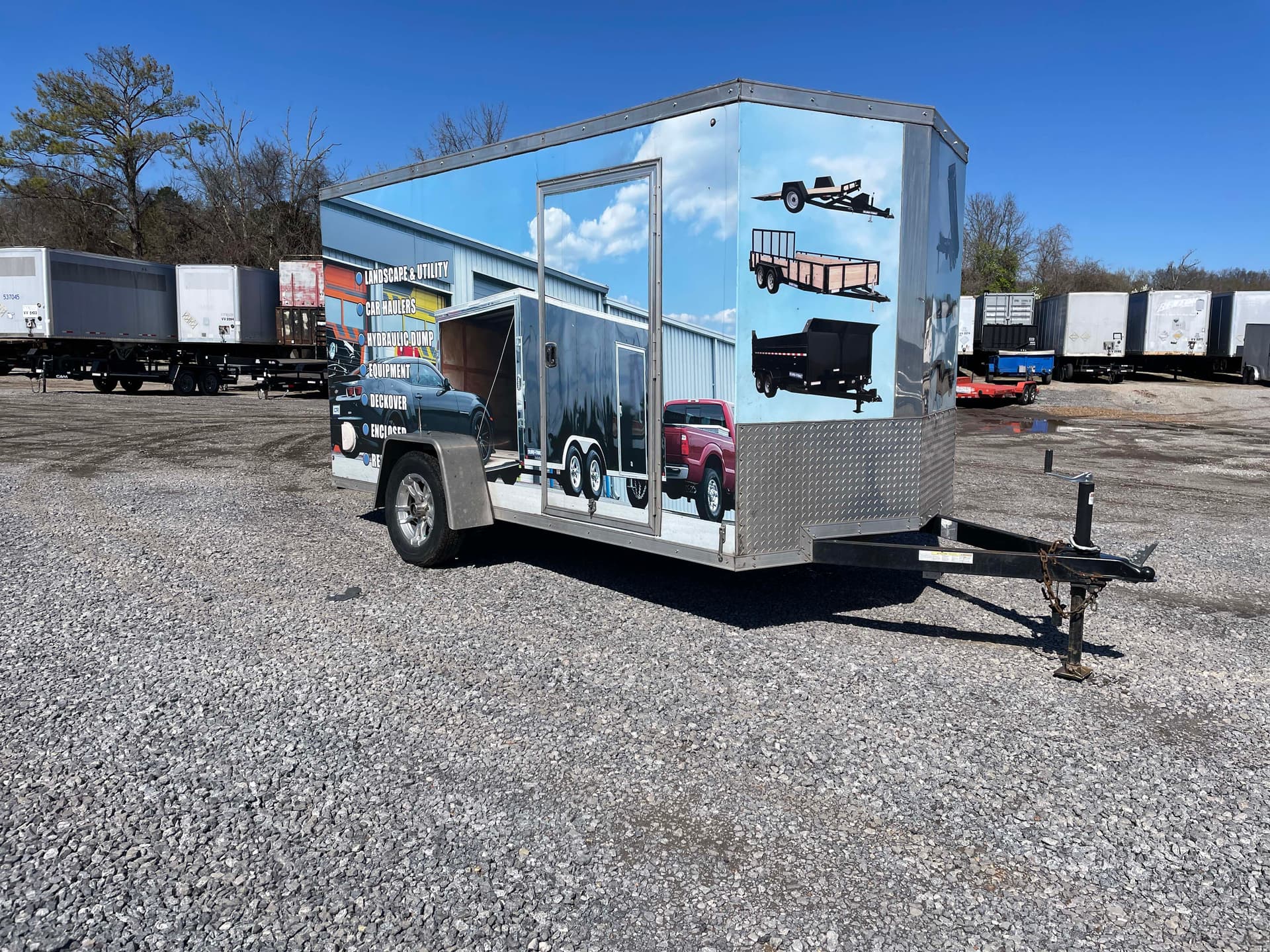 12ft Enclosed Trailer - Stock # VV-5206