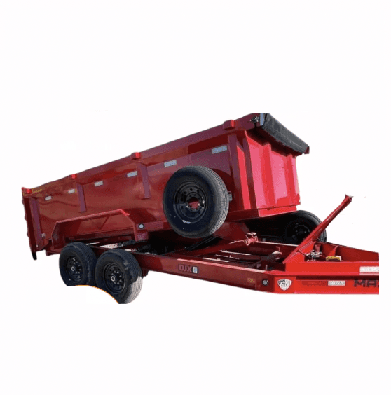 14'X7'(X3'wall) DUMP TRAILER