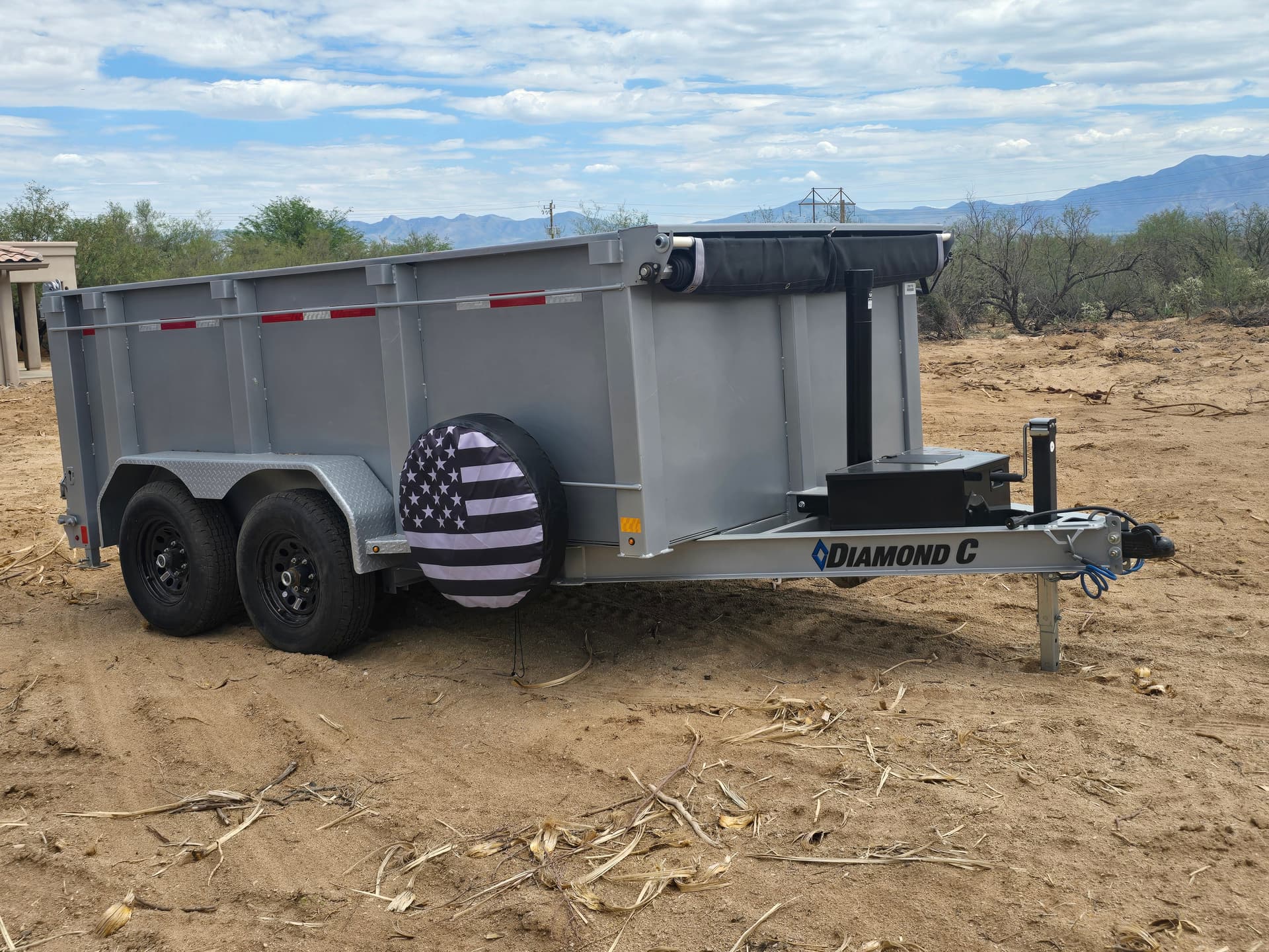 77"x 12ft Dump Trailer