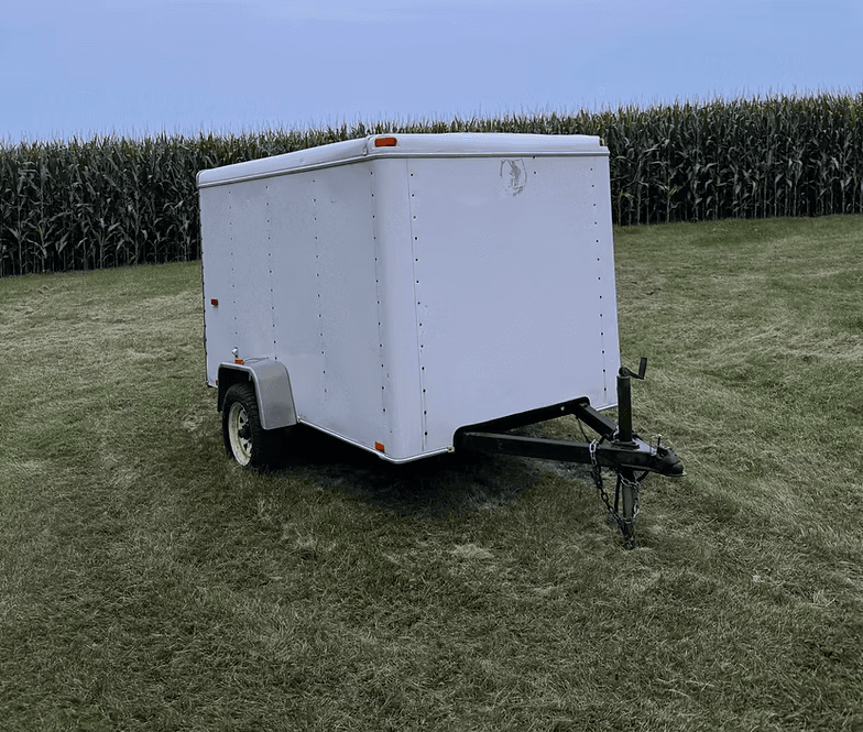 8ft Enclosed Trailer