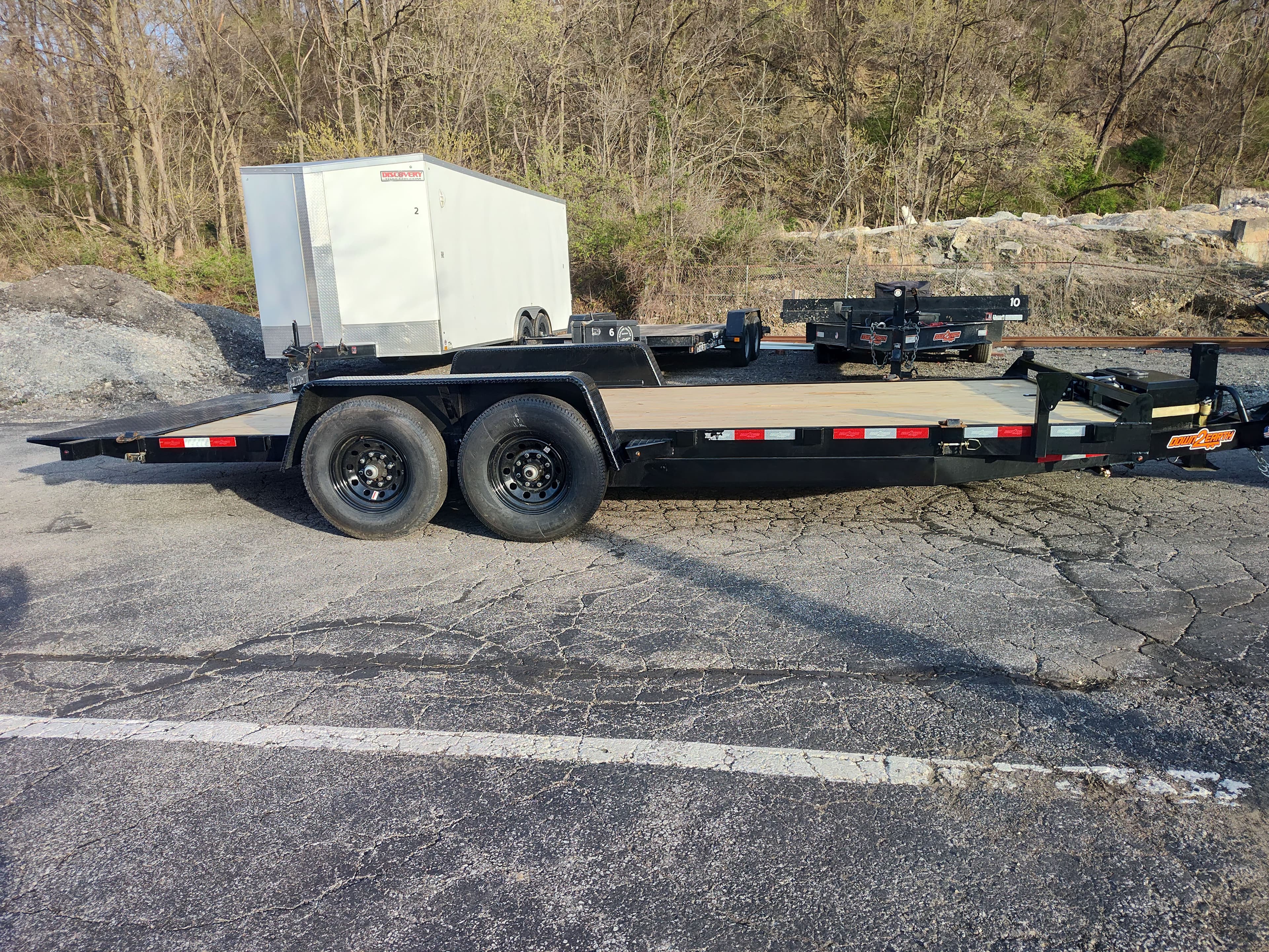 20' Tilt Deck Equipment Trailer