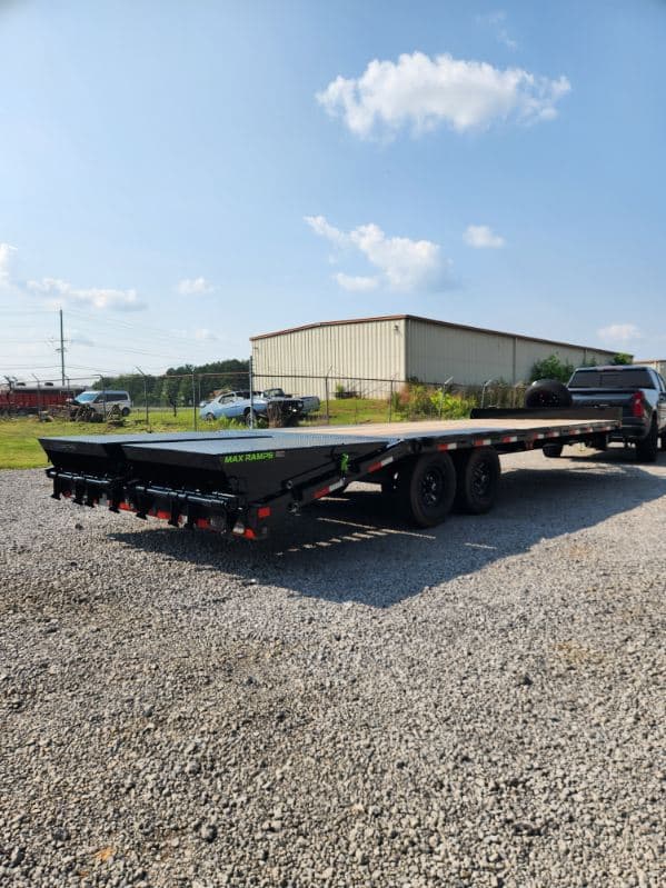 8.5'x24 Deckover Flatbed Trailer