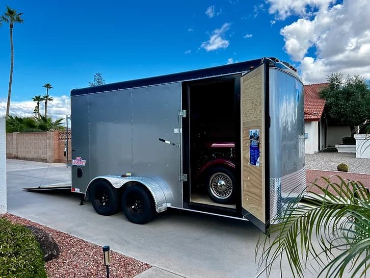 14ft Enclosed Cargo Trailer